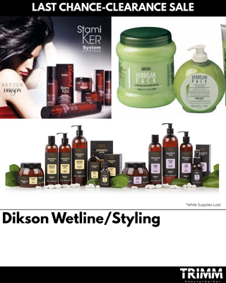 DIKSON WET LINE/STYLING CLEARANCE