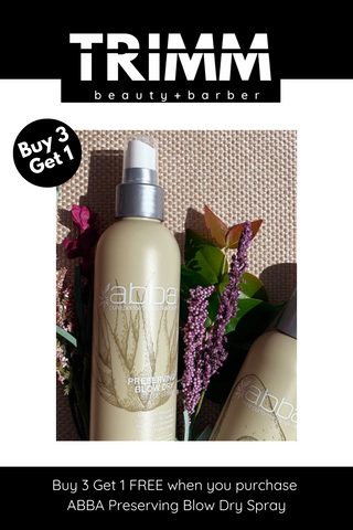 ABBA Preserving Blow Dry Spray Promo