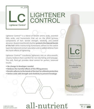 All Nutrient Lightener Control